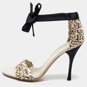 Gucci Cloth Sandal Size 6.5